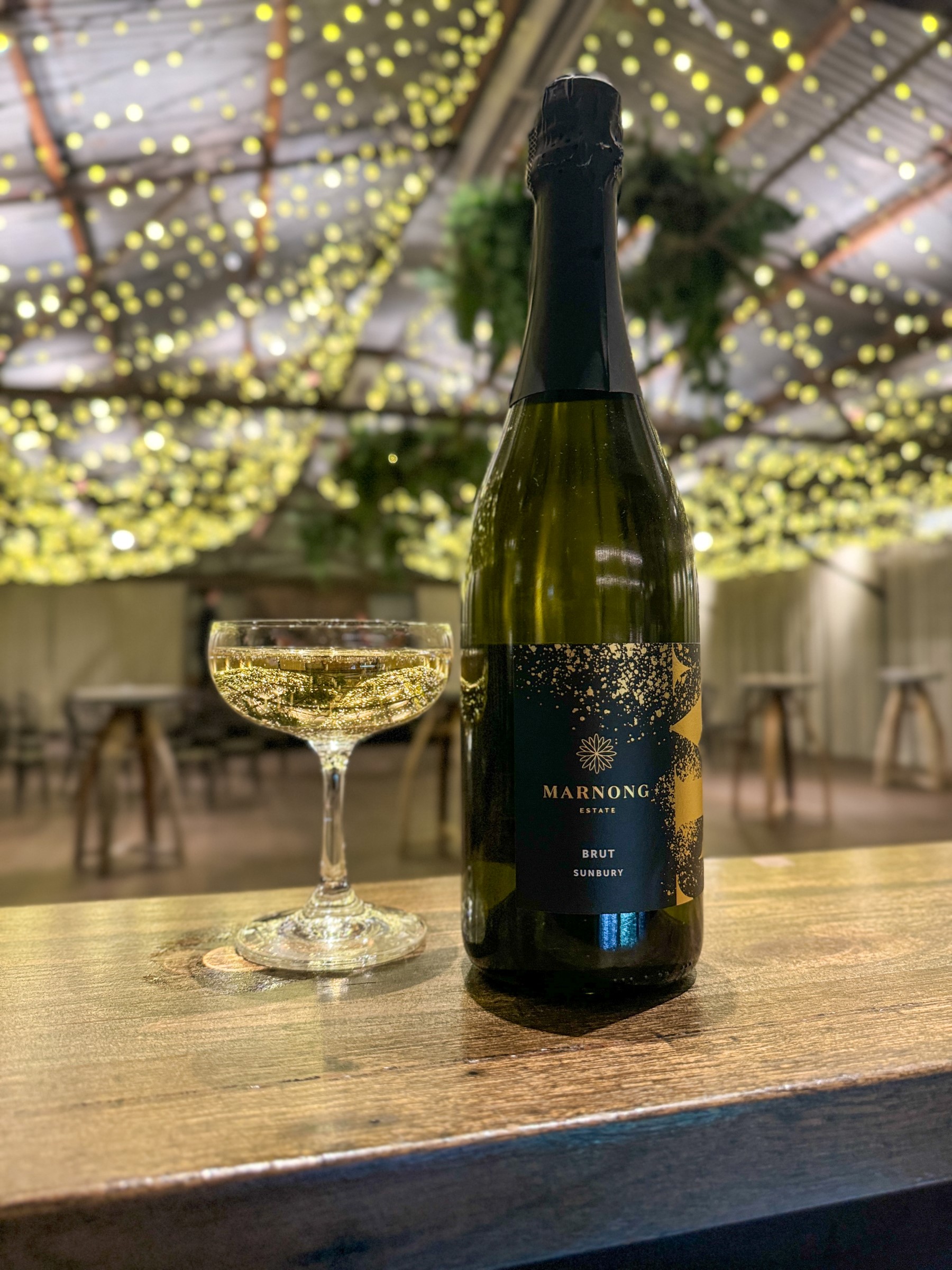 Sparkling Wine in Woolshed
