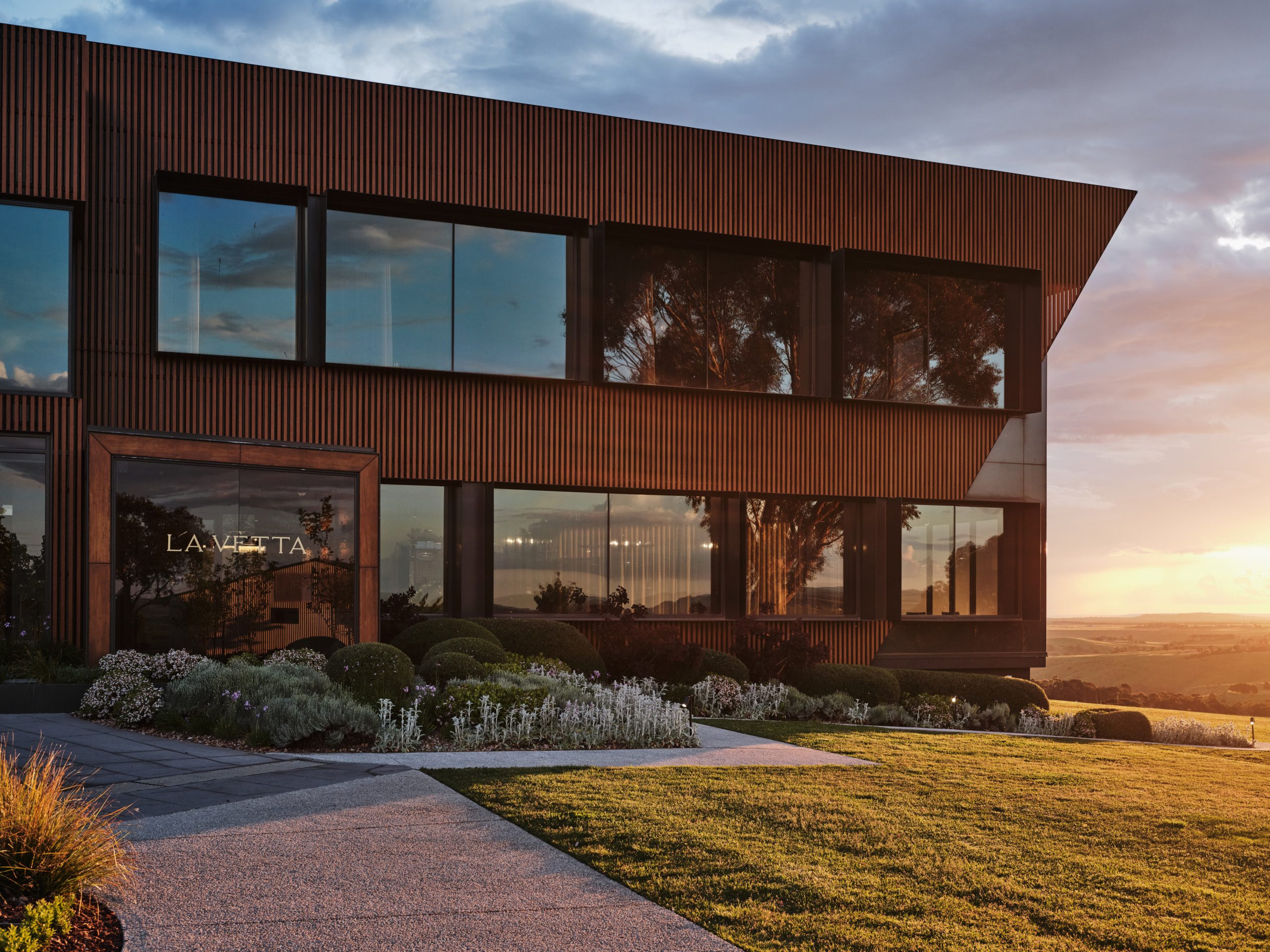 La Vètta at Marnong Estate at dusk