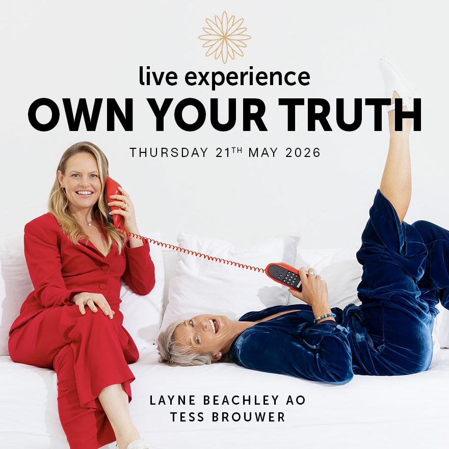 Layne Beachley and Tess Brouwer