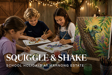 kids painting together